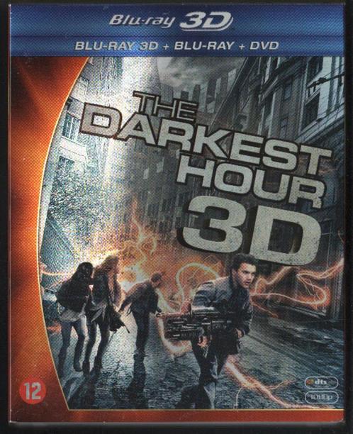 The Darkest Hour 3D+2D+DVD. Blu-ray., Cd's en Dvd's, Blu-ray, Gebruikt, Science Fiction en Fantasy, 3D, Boxset, Ophalen of Verzenden