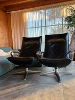 Twee luxe draaistoelen van Zweeds designmerk Conform – leder, Ophalen