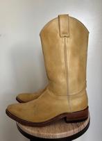 Vintage Sendra laarzen maat 41, Kleding | Dames, Schoenen, Verzenden, Beige, Gedragen, Hoge laarzen