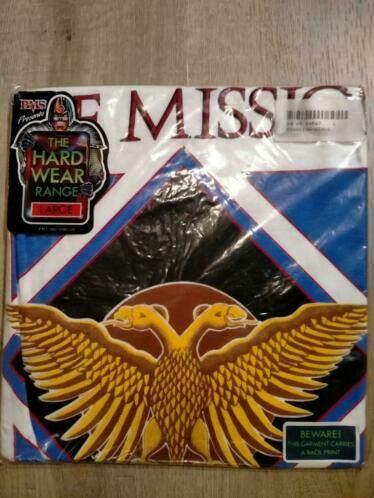 The Mission wings vintage metal hardrock shirt RARE, Verzamelen, Muziek, Artiesten en Beroemdheden, Zo goed als nieuw, Kleding