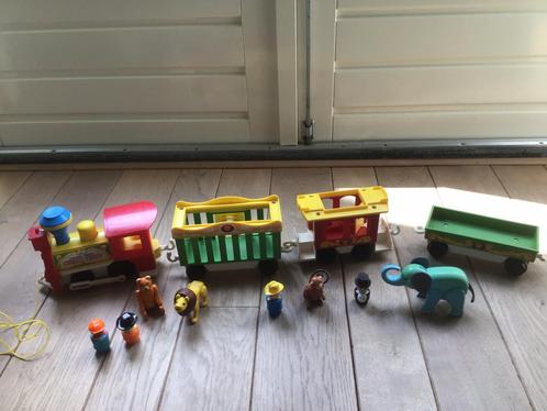 Fisher Price circustrein nummer 991 bijna compleet, Kinderen en Baby's, Speelgoed | Fisher-Price, Gebruikt, Ophalen of Verzenden