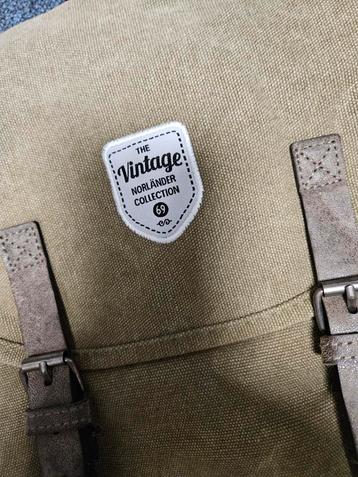 The vintage Norlander collection rugzak retro canvas  beschikbaar voor biedingen