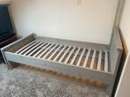GRATIS: Steigerhouten eenpersoonsbed 90x200, Ophalen, Gebruikt, 90 cm, Eenpersoons