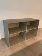 Rustieke open kast met 4 diepe vakken, Ophalen, Met plank(en), Gebruikt, Minder dan 150 cm