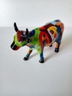Cow parade koe udderly Sunflower s nieuw 16x6x10 koe america, Antiek en Kunst, Kunst | Designobjecten, Ophalen of Verzenden