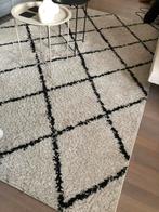 Mooi hoogpolig vloerkleed - 2x3 meter, Ophalen, Wit, Zo goed als nieuw, 200 cm of meer