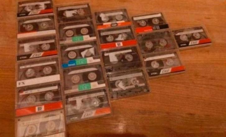 19 kwaliteits cassettebandjes, in zeer nette staat!, Cd's en Dvd's, Cassettebandjes, Gebruikt, 2 t/m 25 bandjes, Ophalen of Verzenden