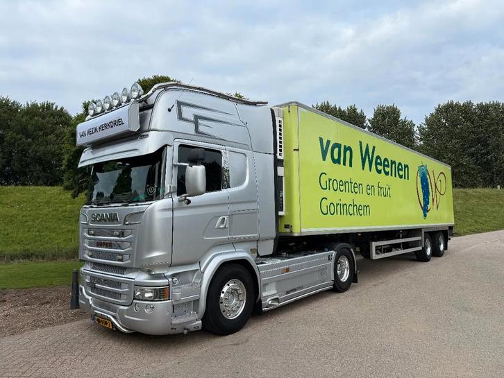 Chereau Koeler-Thermo King-Lift (bj 2003), Auto's, Vrachtwagens, Bedrijf, Te koop, Aanhangers en Opleggers, Overige brandstoffen