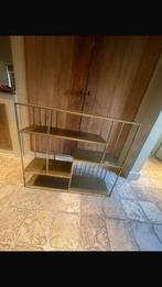 Wandrek goudkleurig met vakken, Ophalen, Gebruikt