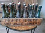 edm de becker woluwe saint lambert bierkrat, Verzamelen, Biermerken, Overige merken, Gebruikt, Ophalen of Verzenden