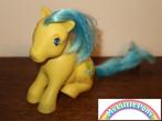 vintage MLP 1983 G1 Bubbles, zittende My Little Pony, Hasbro, Verzenden, Gebruikt