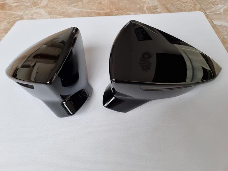 Spiegelkappen Zwart Hoogglans Seat Leon 5F Ibiza Mk5 AronaKJ, Auto diversen, Tuning en Styling, Ophalen of Verzenden