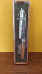 NIEUW: Forged Olive Santoku Knife 18 cm, Japans mes, Ophalen of Verzenden, Nieuw, Rvs of Chroom
