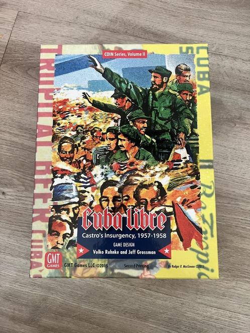 Cuba Libre – COIN Series, Hobby en Vrije tijd, Gezelschapsspellen | Bordspellen, Nieuw, Een of twee spelers, Drie of vier spelers