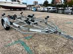 Boottrailer- Merk Freewheel 1314 kg, Watersport en Boten, Boottrailers, Ophalen, Minder dan 1500 kg, Gebruikt, Verstelbare verlichting