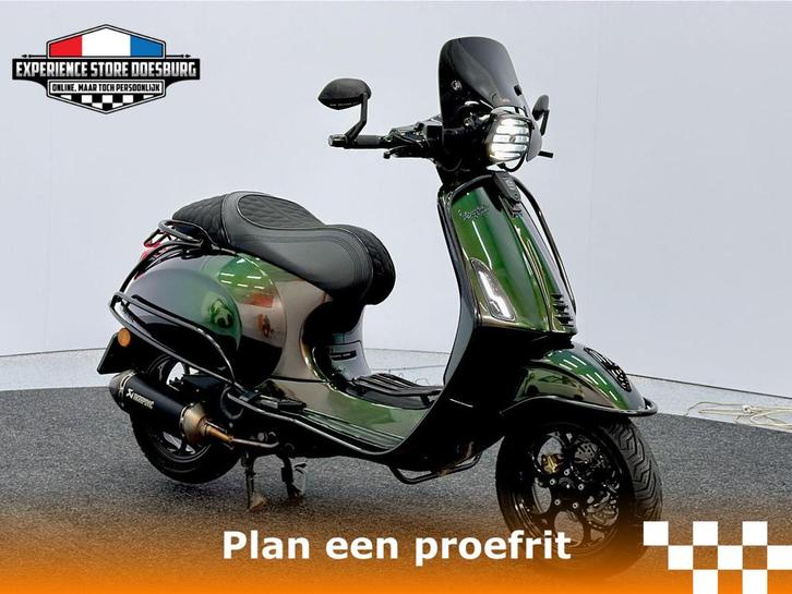 Vespa Sprint 4T Custom Stap op en steel de show!, Fietsen en Brommers, Scooters | Vespa, Gebruikt, Overige modellen, Benzine