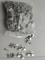Circa 90 RVS Vlonderclips voor Composiet Planken, Overige typen, Nieuw, Ophalen of Verzenden, Minder dan 50 mm