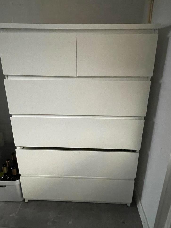 IKEA Malm Ladekast, Huis en Inrichting, Kasten | Dressoirs, Gebruikt, 50 tot 100 cm, 25 tot 50 cm, Met lade(s), Kunststof, Ophalen of Verzenden