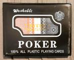 Poker Kaarten Washable 2 stuks nieuw, Ophalen, Zo goed als nieuw