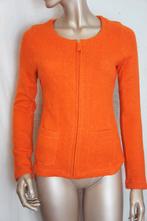 FRANCO CALLEGARI jasje maat S WOOL, Oranje, Ophalen of Verzenden, Zo goed als nieuw, Jasje