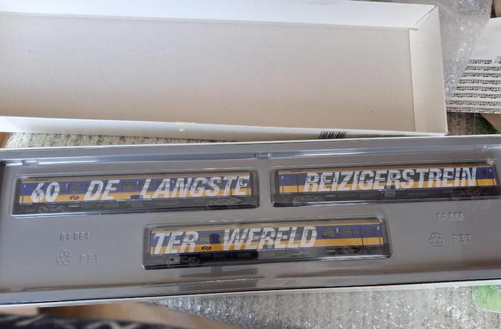 marklin 60 langste reizigers trein ter wereld  h0, Hobby en Vrije tijd, Modeltreinen | H0, Nieuw, Treinset, Wisselstroom, Märklin