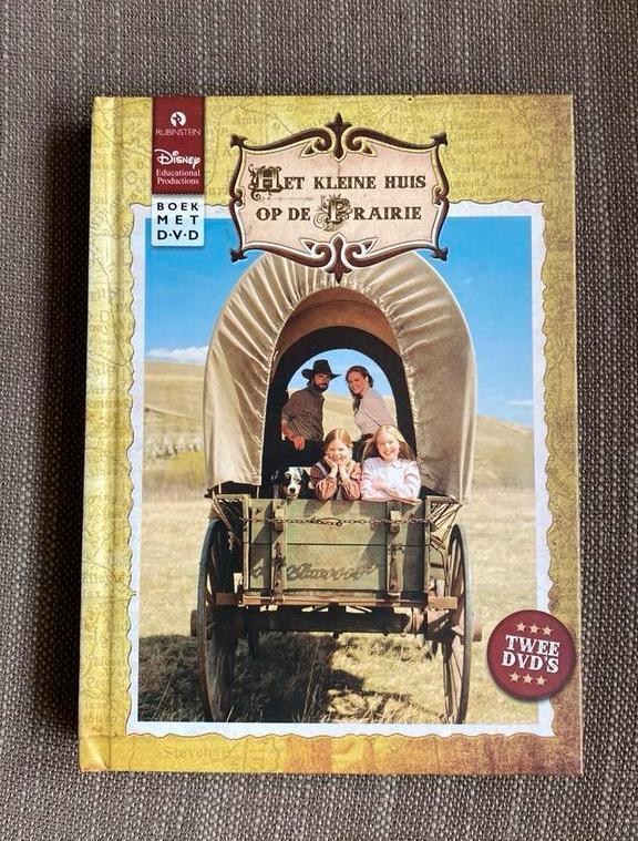 Kleine huis op de prairie boek met 2 dvd’s, Cd's en Dvd's, Dvd's | Drama, Zo goed als nieuw, Drama, Boxset, Vanaf 6 jaar, Ophalen of Verzenden