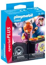 PLAYMOBIL 70882 Special Plus DJ met Draaitafel 11 delig, Kinderen en Baby's, Speelgoed | Playmobil, Nieuw, Complete set, Ophalen of Verzenden