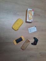 Nintendo Switch Lite Geel + Accessoires, Spelcomputers en Games, Spelcomputers | Nintendo Switch Lite, Ophalen of Verzenden, Geel