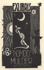 0287 Ex Libris Nederland : Dirk Govert van Luijn, 1933, Antiek en Kunst, Kunst | Etsen en Gravures, Verzenden