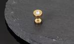 Versace oorbellen nieuw gaan per paar 8mm, Ophalen of Verzenden, Nieuw, Zilver, Overige materialen