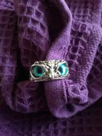 ring s925 uiltje, Met kristal, Nieuw, Ophalen of Verzenden, 17 tot 18