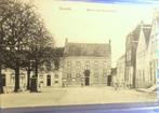 Groede Markt met gemenntehuis Ansichtkaart ca.1900, Verzamelen, Ansichtkaarten | Nederland, Ongelopen, Ophalen of Verzenden, Voor 1920