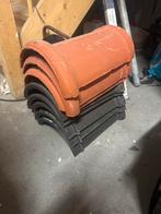 Dakpannen - 5 antraciet, 3 rood, Gebruikt, Ophalen of Verzenden, Minder dan 5 m², Dakpannen