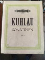 Kuhlau - Sonatinen - Band II, Ophalen of Verzenden, Zo goed als nieuw, Artiest of Componist, Populair
