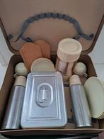 Vintage Picknickmand - Compleet met Servies en Bestek, Antiek en Kunst, Ophalen of Verzenden