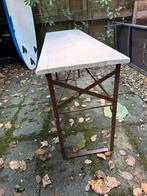 Biertafel - verkort, Ophalen, Gebruikt, Rechthoekig, Hout