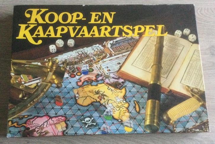 Koop en Kaapvaart Spel, Hobby en Vrije tijd, Gezelschapsspellen | Bordspellen, Gebruikt, Een of twee spelers, Drie of vier spelers