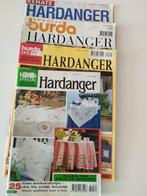 Handwerktijdschriften Hardanger  kussentjeHardanger, Ophalen of Verzenden, Gebruikt, Patroon