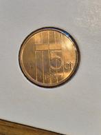 Nederland - 5 Cent 1993 UNC, Verzenden, Koningin Beatrix, Losse munt