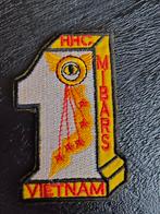 SAIGON - Patch - 1st MIBARS - US Military Intelligence - Vie, Ophalen of Verzenden, Landmacht, Amerika, Embleem of Badge