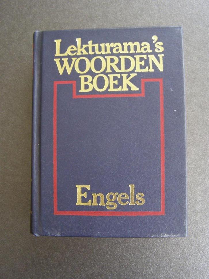Lekturama Engels Woordenboek: Ned – Engels / Engels - Ned, Boeken, Woordenboeken, Gelezen, Engels, Overige uitgevers, Ophalen of Verzenden