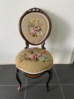 Antieke salonstoel, Antiek en Kunst, Antiek | Meubels | Stoelen en Banken, Ophalen of Verzenden