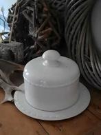 Kaasstolp , Stilton-stolp . Carlton Ware . roomwit, Huis en Inrichting, Keuken | Servies, Gebruikt, Overige typen, Ophalen of Verzenden