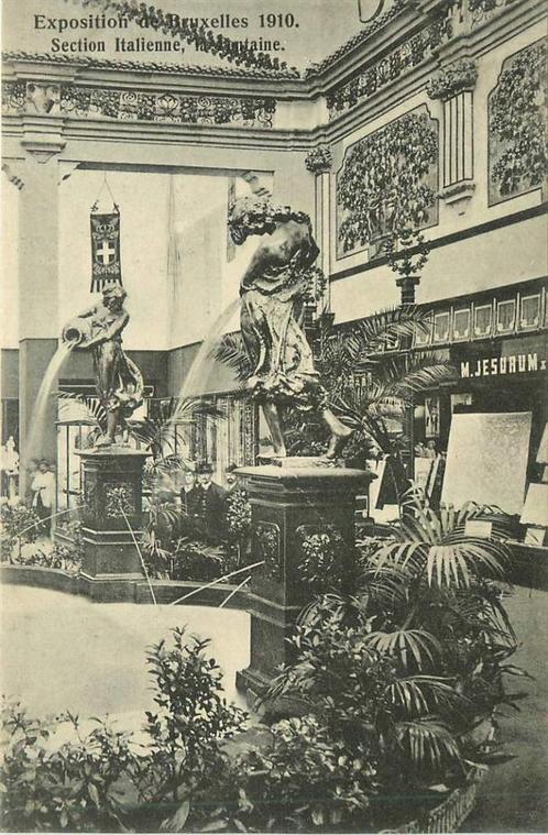 (381-337-029) Exposition de Bruxelles, Verzamelen, Ansichtkaarten | Buitenland, Overig Europa, Verzenden
