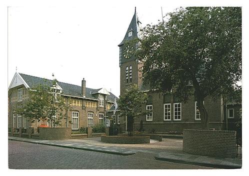 34670	Urk	Het oude Raadhuis	 _Geen postegel en stempel, Verzamelen, Ansichtkaarten | Nederland, Ongelopen, Flevoland, Ophalen of Verzenden