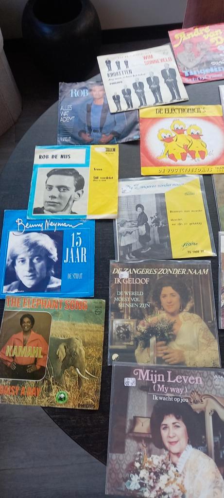 Partij Singles - Diverse Genres, Cd's en Dvd's, Vinyl Singles, Gebruikt, Nederlandstalig, Ophalen of Verzenden