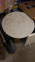 Marmeren bijzettafel, Ophalen of Verzenden, Zo goed als nieuw