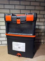 Gereedschapkist op wielen black and decker, Ophalen, Zo goed als nieuw