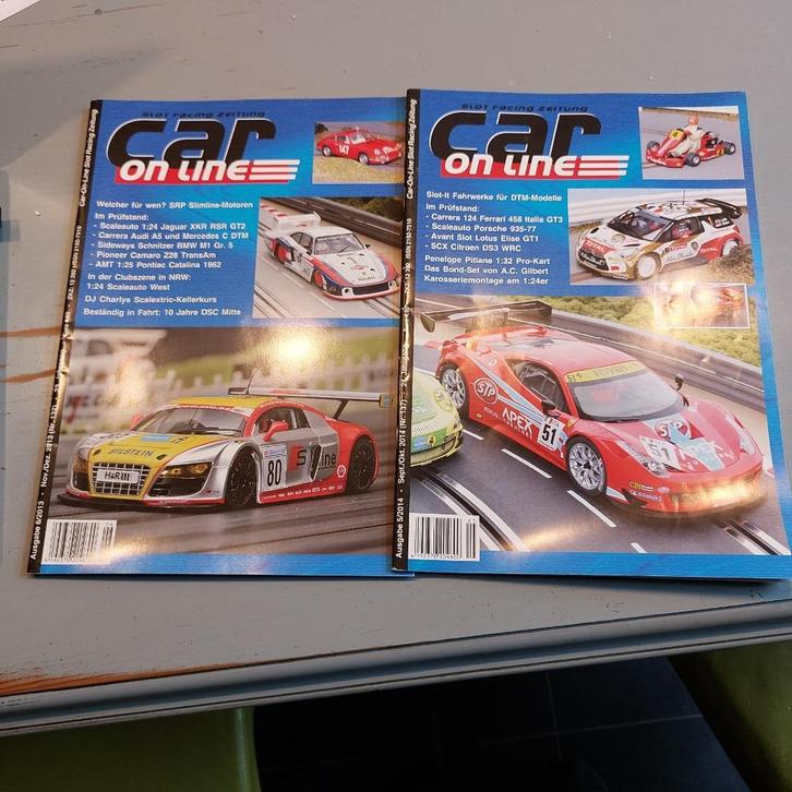 Duitstalig slotrace tijdschrift "Car Online, Kinderen en Baby's, Speelgoed | Racebanen, Zo goed als nieuw, Onderdelen, Overige aandrijving
