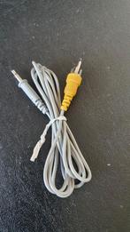 Jackplug naar tulpstekker (mono), Ophalen of Verzenden, Zo goed als nieuw, Minder dan 2 meter, Overige kabels
